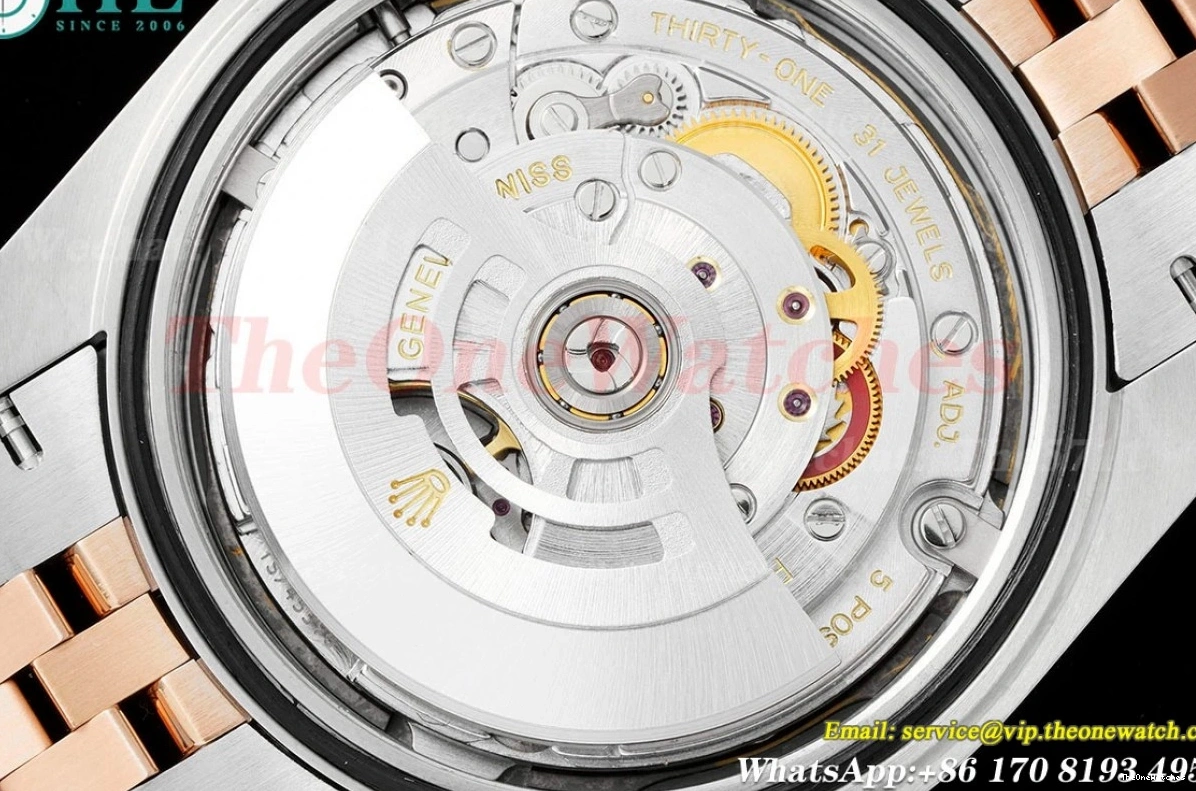 126331 VS3235 Textured Silver Dial Datejust VSF 41mm RG Jub SS 0414